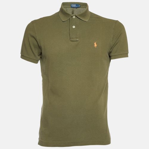 Olive Cotton Polo T-Shirt M - Polo Ralph Lauren - Modalova