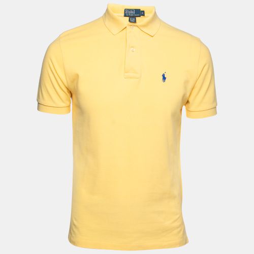 Polo Ralph Lauren Yellow Cotton Pique Short Sleeve Polo T-Shirt S - Polo Ralph Lauren - Modalova