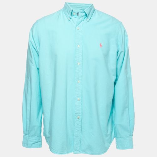 Polo Ralph Lauren Blue Cotton Full Sleeve Shirt L - Polo Ralph Lauren - Modalova