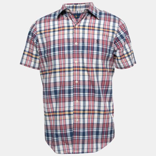 Polo Ralph Lauren Multicolor Plaided Cotton Half Sleeve Shirt M - Polo Ralph Lauren - Modalova