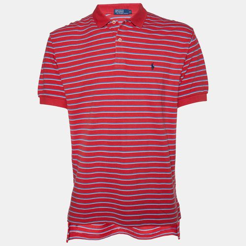 Polo by Ralph Lauren Striped Cotton Polo T-Shirt M - Polo Ralph Lauren - Modalova