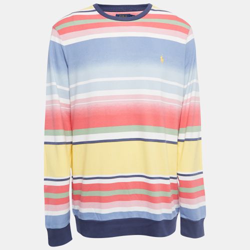 Polo Ralph Lauren Multicolor Striped Cotton Knit Long Sleeve T-Shirt L - Polo Ralph Lauren - Modalova