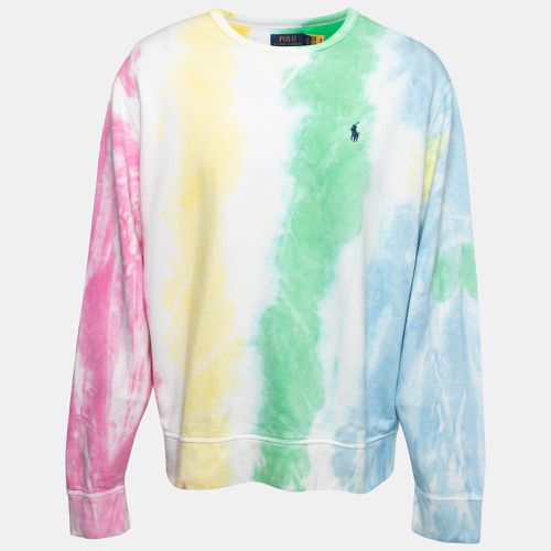 Polo Ralph Lauren Multicolor Tie-Dye Print Cotton Crew Neck Sweatshirt L - Polo Ralph Lauren - Modalova