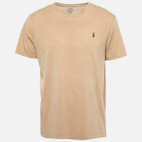 Polo Ralph Lauren Beige Cotton Custom Slim Fit T-Shirt XL - Polo Ralph Lauren - Modalova