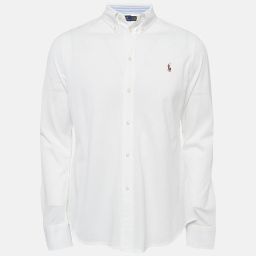 Polo Ralph Lauren White Cotton Pique Shirt XL - Polo Ralph Lauren - Modalova