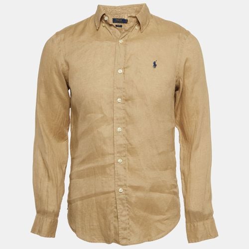 Linen Slim Fit Buttoned Front Shirt S - Polo Ralph Lauren - Modalova