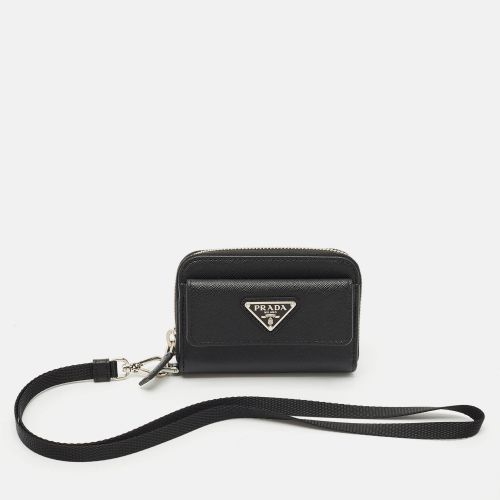 Saffiano Leather Coin Purse - Prada - Modalova