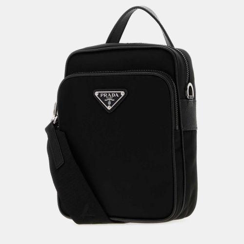Re -Nylon Saffiano Leather Men Messenger Bag - Prada - Modalova