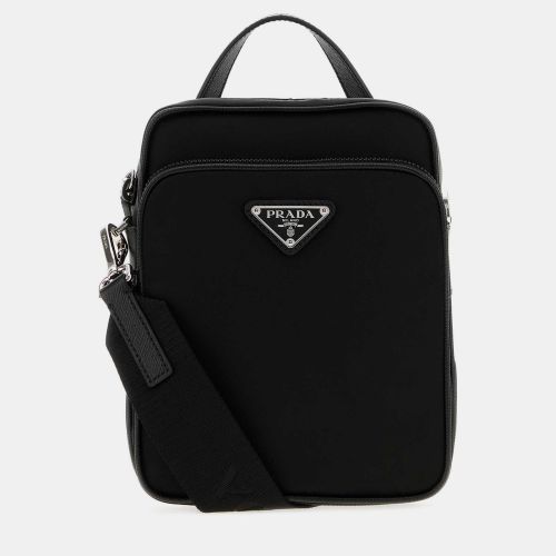 Re -Nylon Saffiano Leather Men Messenger Bag - Prada - Modalova