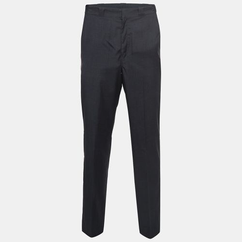 Prada Charcoal Grey Wool Trousers XS - Prada - Modalova