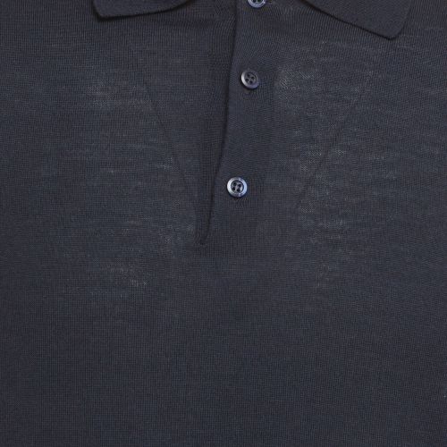 Wool Knit Polo Long-Sleeved Pullover L - Prada - Modalova