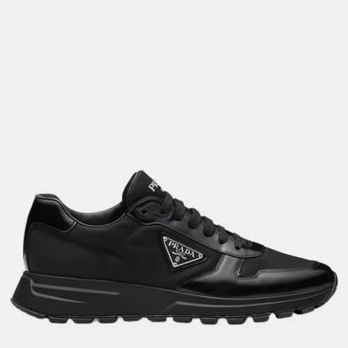 Prada Black Re-Nylon Brushed Leather PRAX 01 Sneaker EU 41 - Prada - Modalova