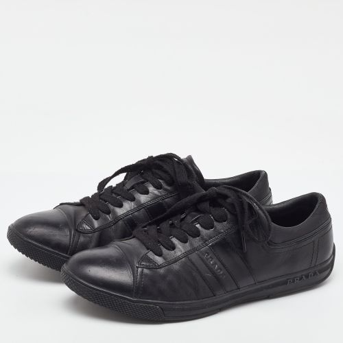 Leather Low Top Sneakers Size 42 - Prada Sport - Modalova