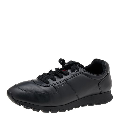 Leather Low Top Sneakers Size 43.5 - Prada Sport - Modalova