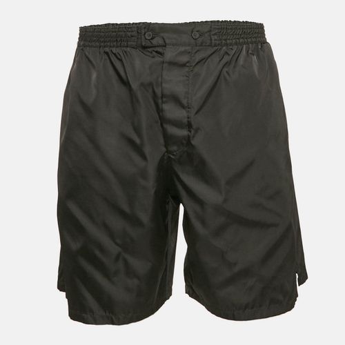 Prada Black Re-Nylon Bermuda Shorts S - Prada - Modalova