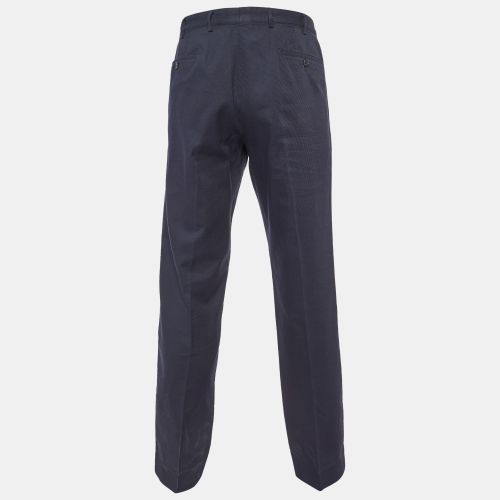 Stripe Pattern Cotton Regular Fit Pants XL - Prada - Modalova