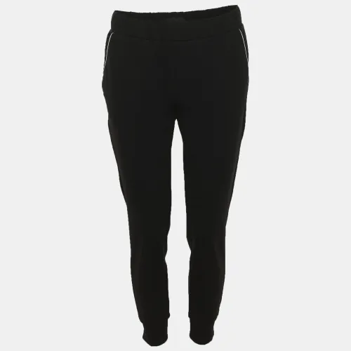 Neoprene Triangle Re-Nylon Drawstring Pants S - Prada - Modalova