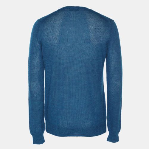 Prada Blue Alpaca Wool Sweater L - Prada - Modalova