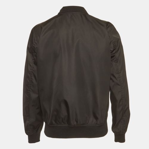Triangle Logo Re-Nylon Bomber Jacket S - Prada - Modalova