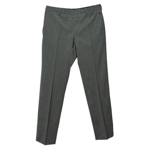 Prada Grey Wool Regular Fit Pants M - Prada - Modalova