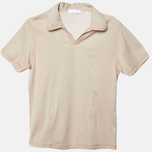 Prada Vintage Beige Cotton Polo T-Shirt M - Prada - Modalova