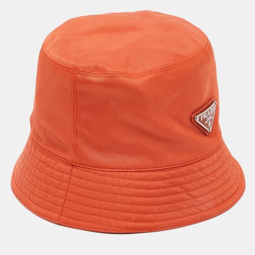 Prada Orange Re-Nylon Bucket Hat M - Prada - Modalova