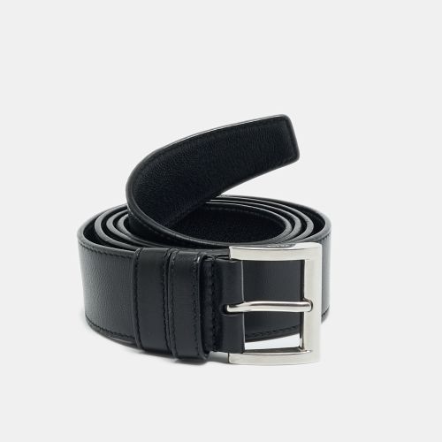 Prada Buckle 75CM Belt Black Leather - Prada - Modalova