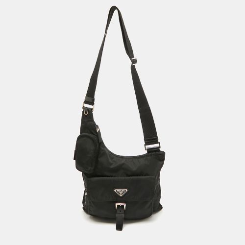 Nylon Pocket Crossbody Bag - Prada - Modalova