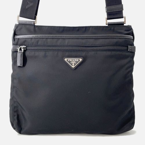 Prada Shoulder Bag Black Nylon - Prada - Modalova