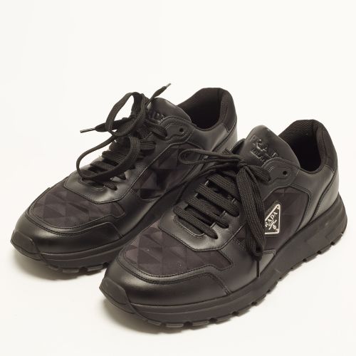 Prax 2.0 Size 43 Leather and Nylon Lace Up Sneakers - Prada - Modalova