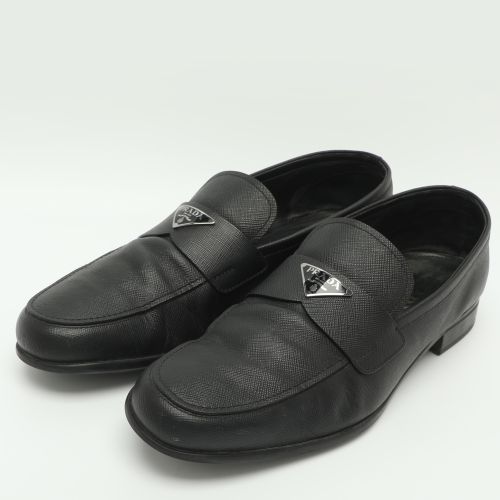 Size 44 Saffiano Leather Loafers - Prada - Modalova
