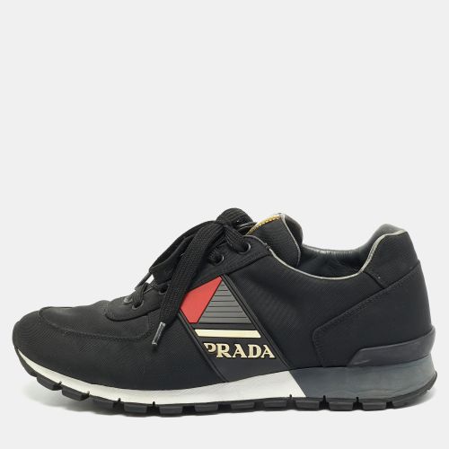 Size 42 Canvas Lace Up Sneakers - Prada - Modalova