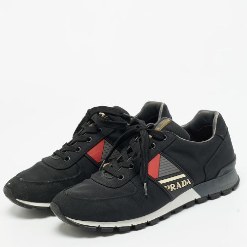 Size 42 Canvas Lace Up Sneakers - Prada - Modalova