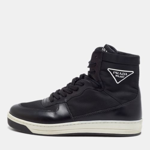 Re-Nylon Size 37 Leather and Nylon High Top Sneakers - Prada - Modalova