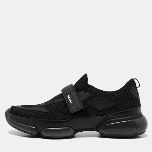 Prada Black Fabric and Rubber Cloudbust Low Top Sneakers Size 40 - Prada - Modalova