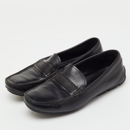 Leather Slip On Loafers Size 41.5 - Prada - Modalova