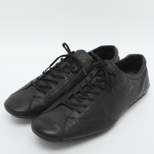 Size 43 Leather Low Top Sneakers - Prada - Modalova