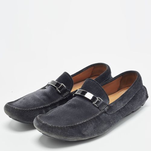 Size 41.5 Suede Penny Loafers - Prada - Modalova