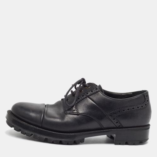 Size 41.5 Leather Lace Up Derby - Prada - Modalova