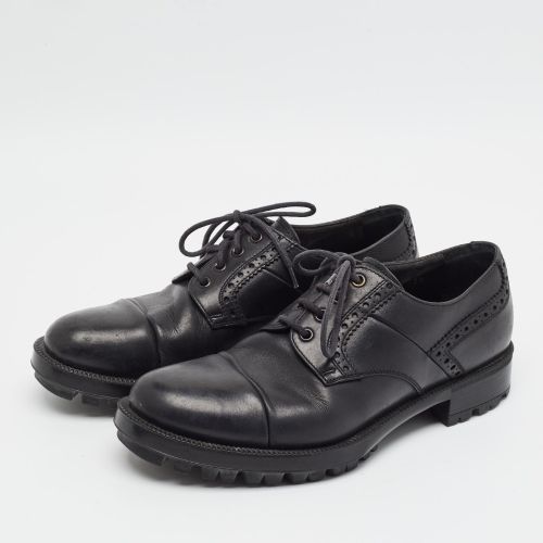 Size 41.5 Leather Lace Up Derby - Prada - Modalova