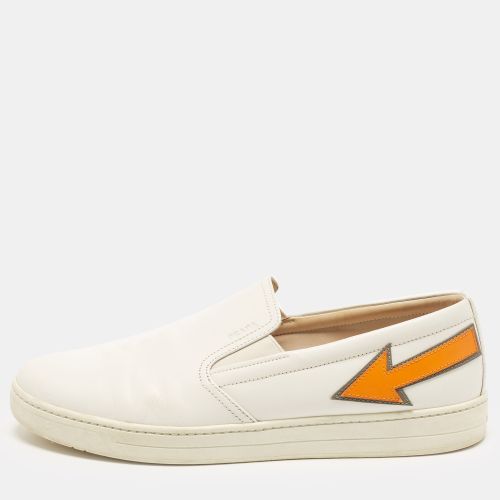 Linea Rossa Size 43 Leather Slip On Sneakers - Prada - Modalova