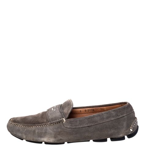 Size 41.5 Suede Loafers & Moccasins - Prada - Modalova