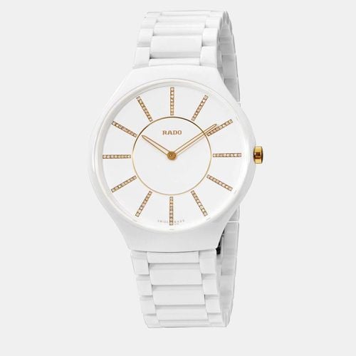 Rado White ceramic watch 39 mm - Rado - Modalova