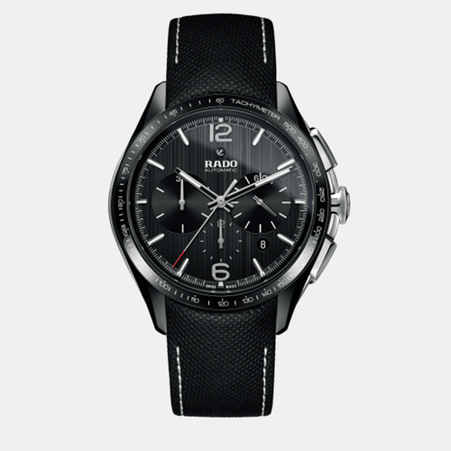 Rado Black leather watch 45 mm - Rado - Modalova