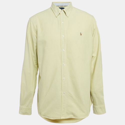 Ralph Lauren Light Green Cotton Slim Fit Shirt XL - Ralph Lauren - Modalova