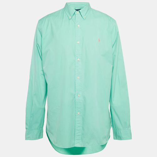 Ralph Lauren Green Cotton Slim Fit Shirt XL - Ralph Lauren - Modalova