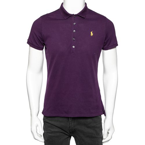 Ralph Lauren Purple Cotton Polo Tshirt XL - Ralph Lauren - Modalova