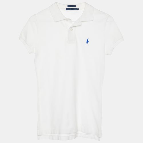 Ralph Lauren White Cotton Pique The Skinny Polo T-Shirt S - Ralph Lauren - Modalova