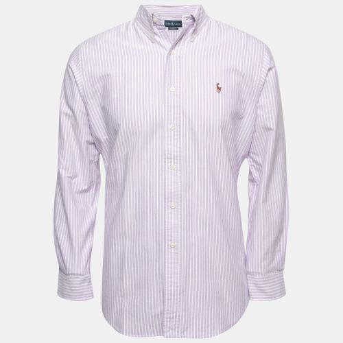 Striped Cotton Full Sleeve Classic Fit Shirt M - Ralph Lauren - Modalova