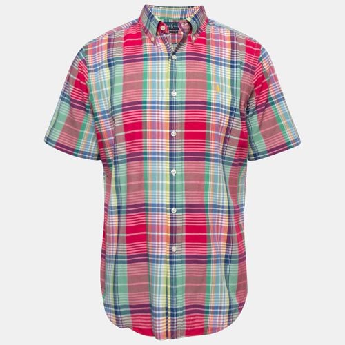 Ralph Lauren Multicolor Patterned Cotton Short Sleeve Shirt M - Ralph Lauren - Modalova